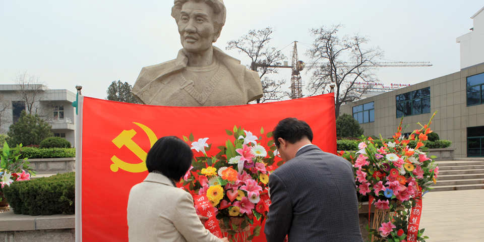我院组织党员干部到焦裕禄纪念馆接受现场教育